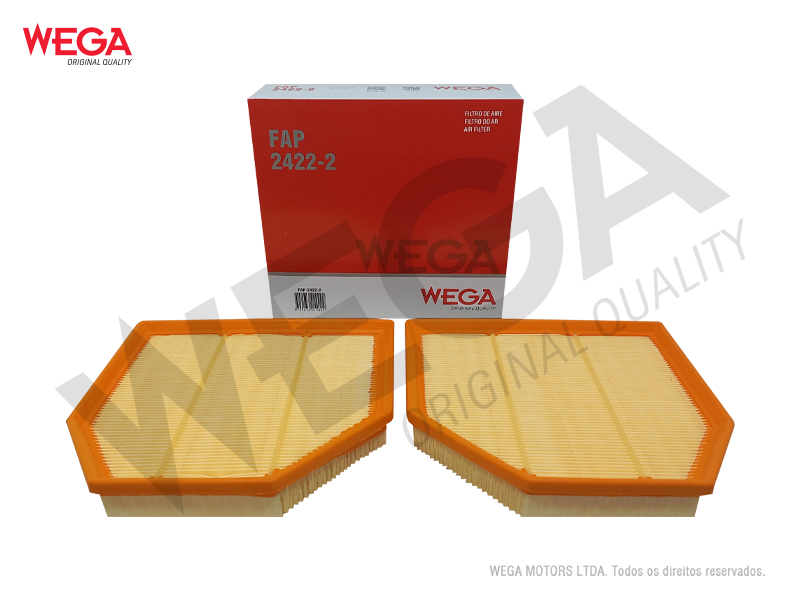 Filtro de Ar Wega FAP-2422-2