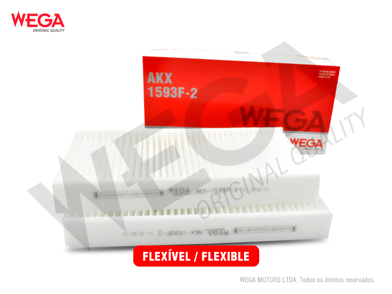 Filtro de Cabine Wega AKX-1593F-2