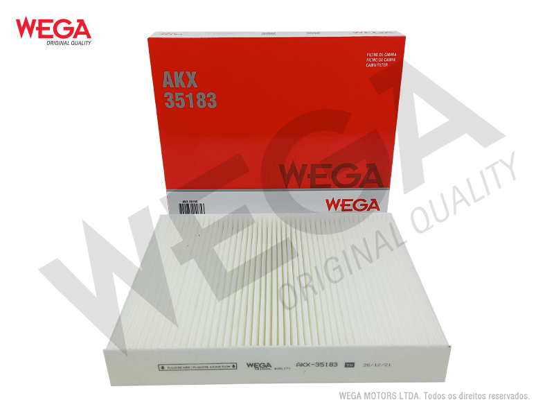 Filtro de Cabine Wega AKX-35183