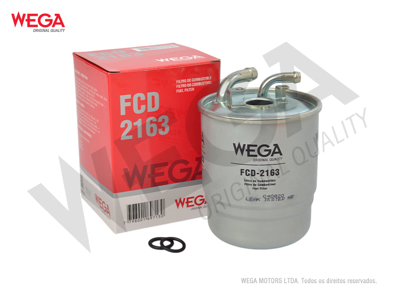 Filtro de Combustível Wega FCD-2163