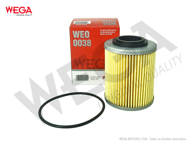Filtro de Óleo Wega WEO-0038