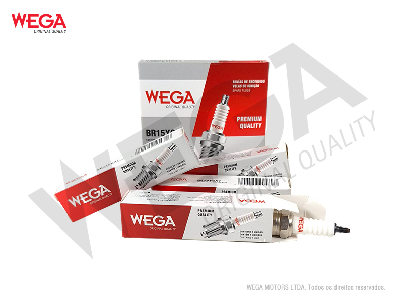 Vela Ignicao Cobre Wega BR15YCA7