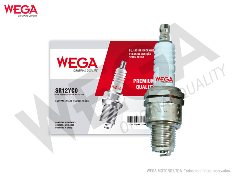 Vela Ignicao Cobre Wega SR12YC0
