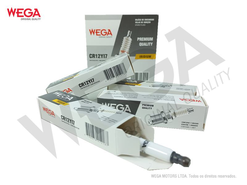 Vela Ignicao Iridium Wega CR12YI7