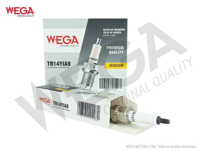 Vela Ignicao Iridium Wega TR14YIA9