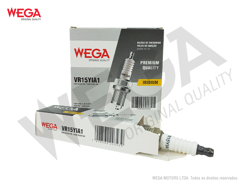 Vela Ignicao Iridium Wega VR15YIA1