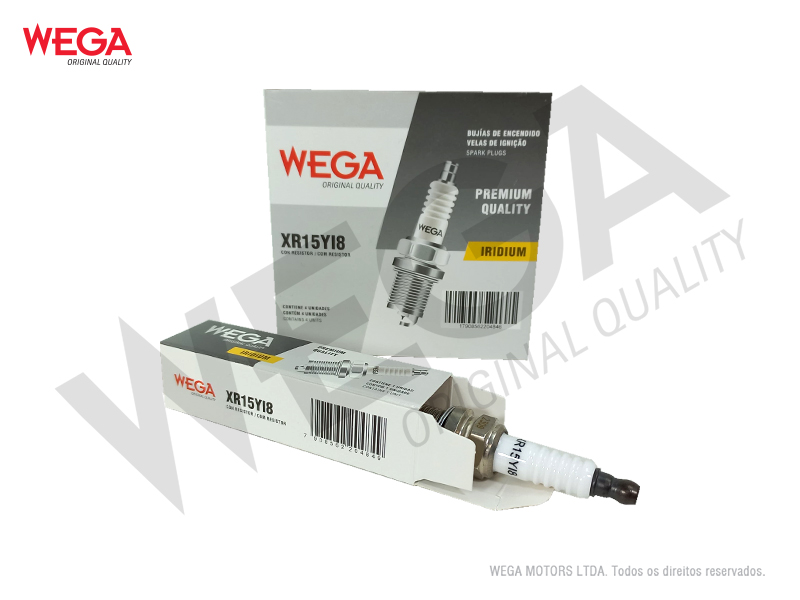 Vela Ignicao Iridium Wega XR15YI8