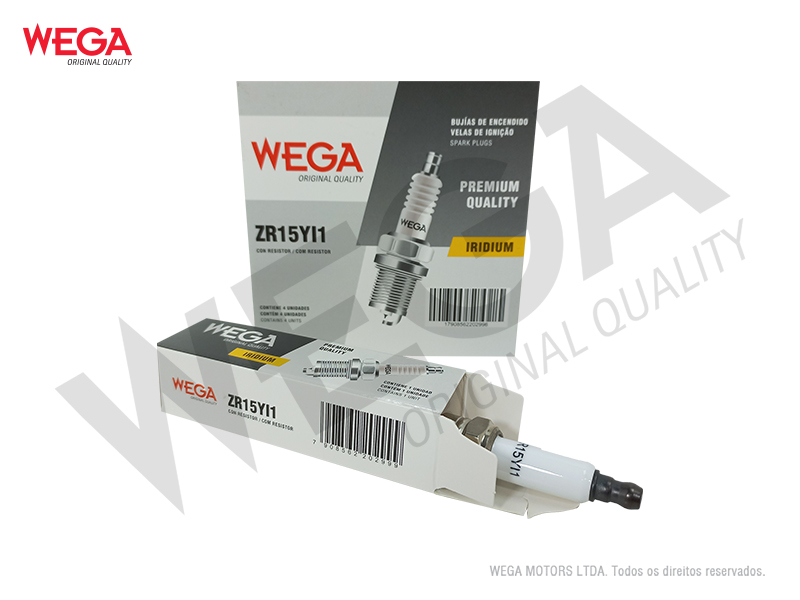Vela Ignicao Iridium Wega ZR15YI1