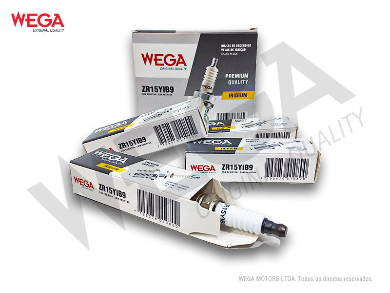 Vela Ignicao Iridium Wega ZR15YIB9